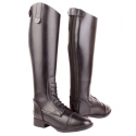 bottes-a-lacet-cuir-synthetique-longues-pour-dames