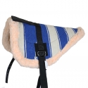 Bareback pad selle tapis de monte à cru Bleu roi