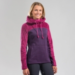 Sweat à capuche Horze Luanna, femme Violet / Rose