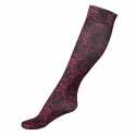 Chaussettes fines imprimés Horze Amira Marine / Rose