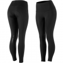 Collants d'équitation super légers anti-dérapants Horze Bianca, femme Noir