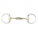 Mors double brisure 18 mm en maillechort - HKM