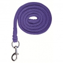 Longe -Stars- avec mousqueton Lilas