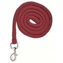 Longe -Stars- avec mousqueton Rouge foncé
