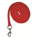 Longe -Stars- avec mousqueton Rouge