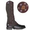 Performance Mini chaps cuir de vachette pleine fleur