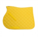 Tapis de selle dressage Basic Lami-Cell cheval Jaune