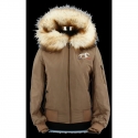 Bomber PENELOPE LEPREVOST "Lyon" Capuche fausse fourrure