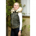 Doudoune PENELOPE LEPREVOST "Roger", sans manches Kaki