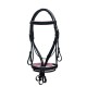 kit selle complet cuir plus bridon poney ou shetland DMH