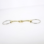 Mors simple Safe Mouth à double brisure DMH Equitation
