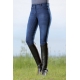 Jean d'équitation Summer Denim Easy- fond 3/4 en silicone enfants HKM