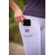 Leggings taille haute blanc fond 1/1 en silicone