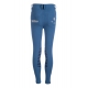 Pantalon d'équitation enfants basanes en silicone