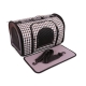 Grand sac de transport burberry pour chien chat
