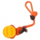 Jouet pour chien avec anneau de dentition en silicone