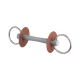 Mors de filet avec canon doux Comfort, anneau 7,5 cm beris