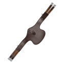 Sangle de selle en cuir  avec bavette ventrale Waldhausen