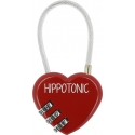 HIPPOTONIC Vorhängeschloss Herz