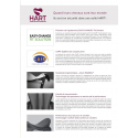Sattel Bates "Mixed" SC Cair®, quadratische Satteldecke